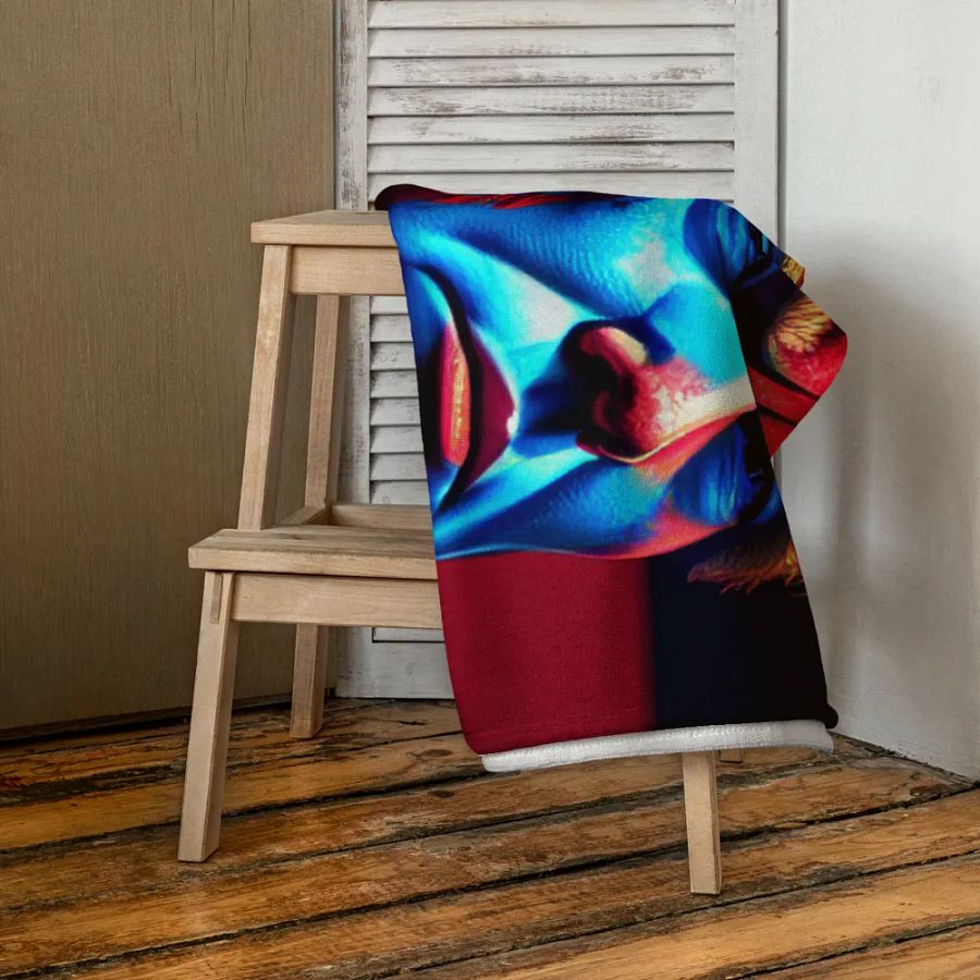 Blue and Red Towel product image (4)