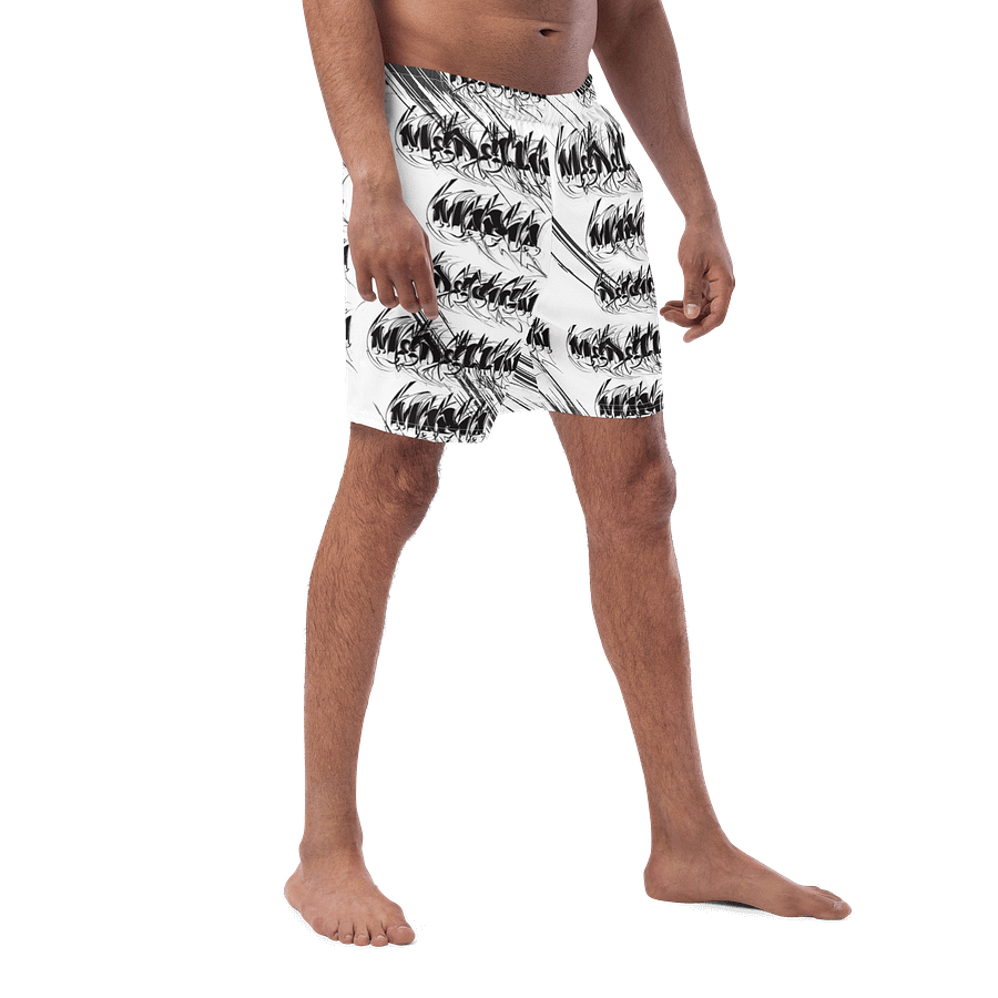 Chaos Grid Swim Trunks product image (3)