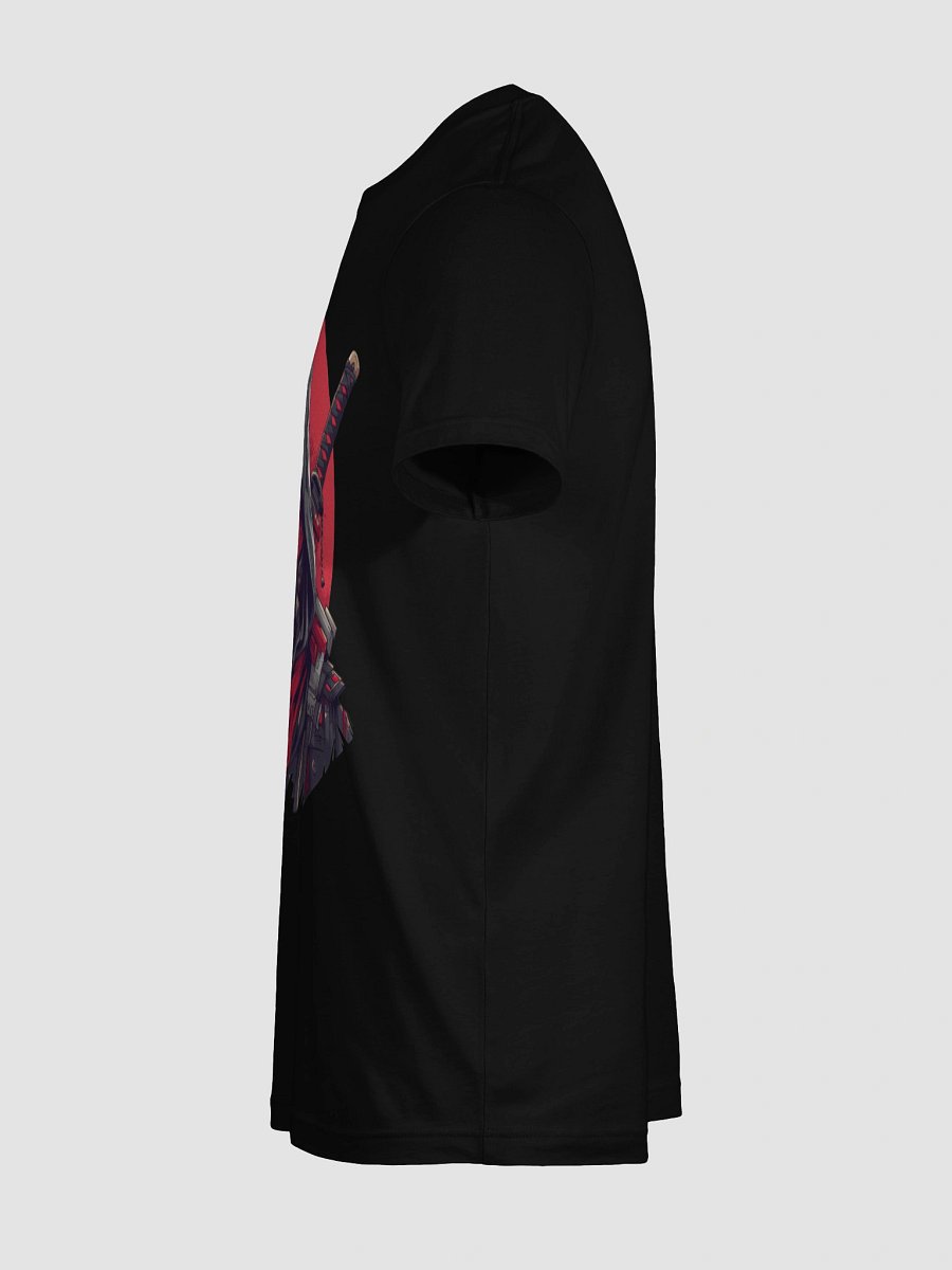 Samurai Ninja Warrior Graphic Black T-Shirt product image (11)