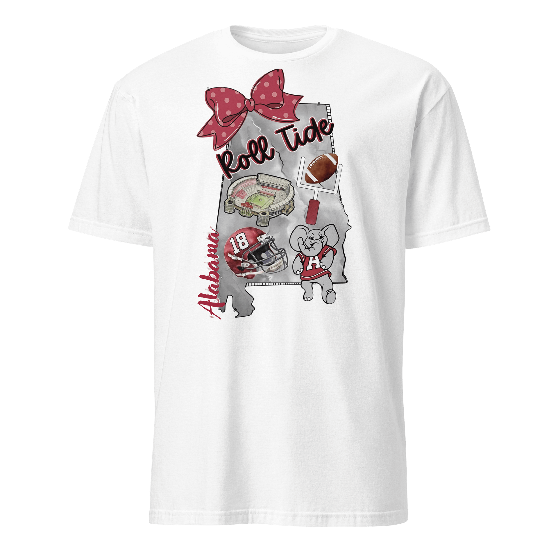 Roll Tide Football Elephant Tee product image (1)