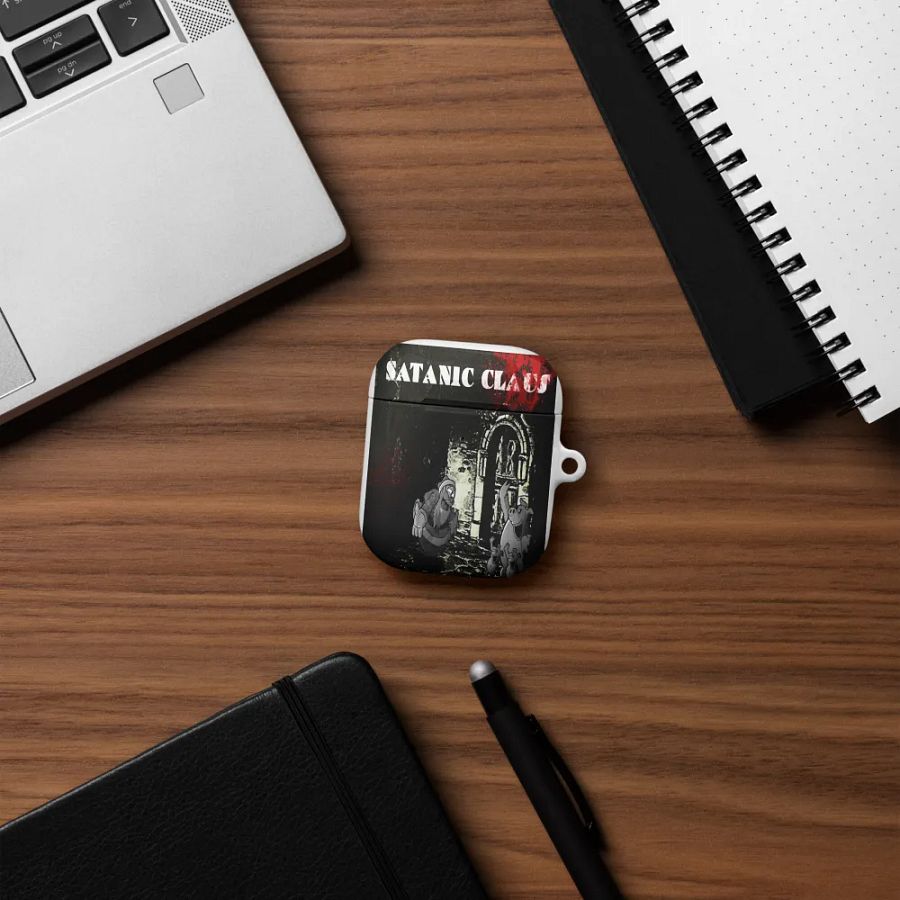 Satanic Claus All-Over Print AirPods® Case product image (14)