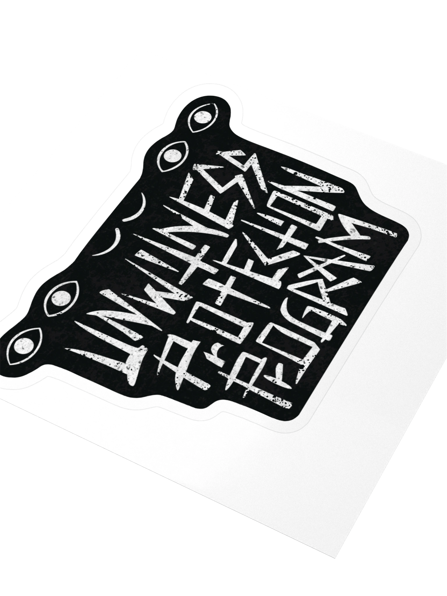 Unwitness Protection Program Logo Sticker product image (3)