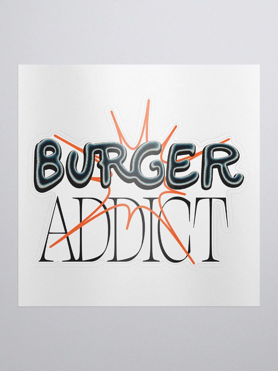 Burger Addict Sticker product image (1)