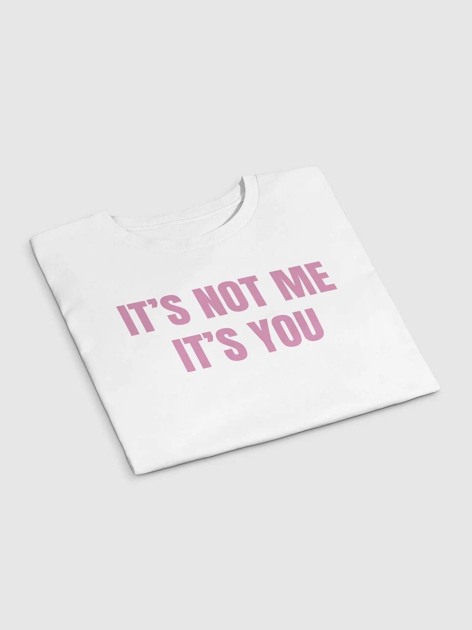 IT'S NOT ME IT'S YOU Crop Top product image (3)