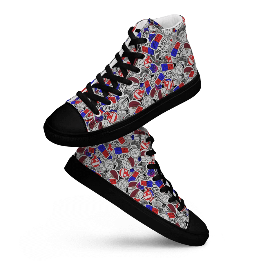 Sticker-Bomb Men's Hi-Tops product image (9)