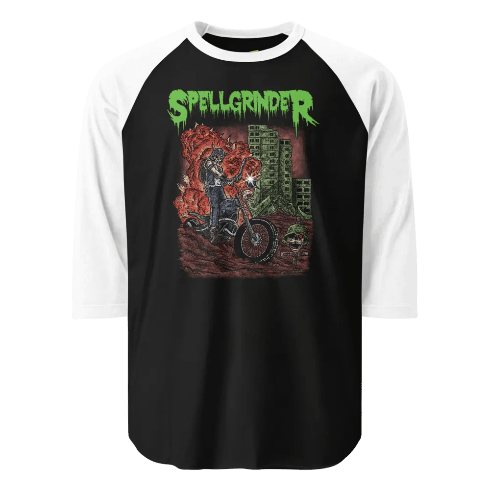 SPELLGRINDER - APOCALYPTIC RIDER 3/4 SLEEVE product image (1)