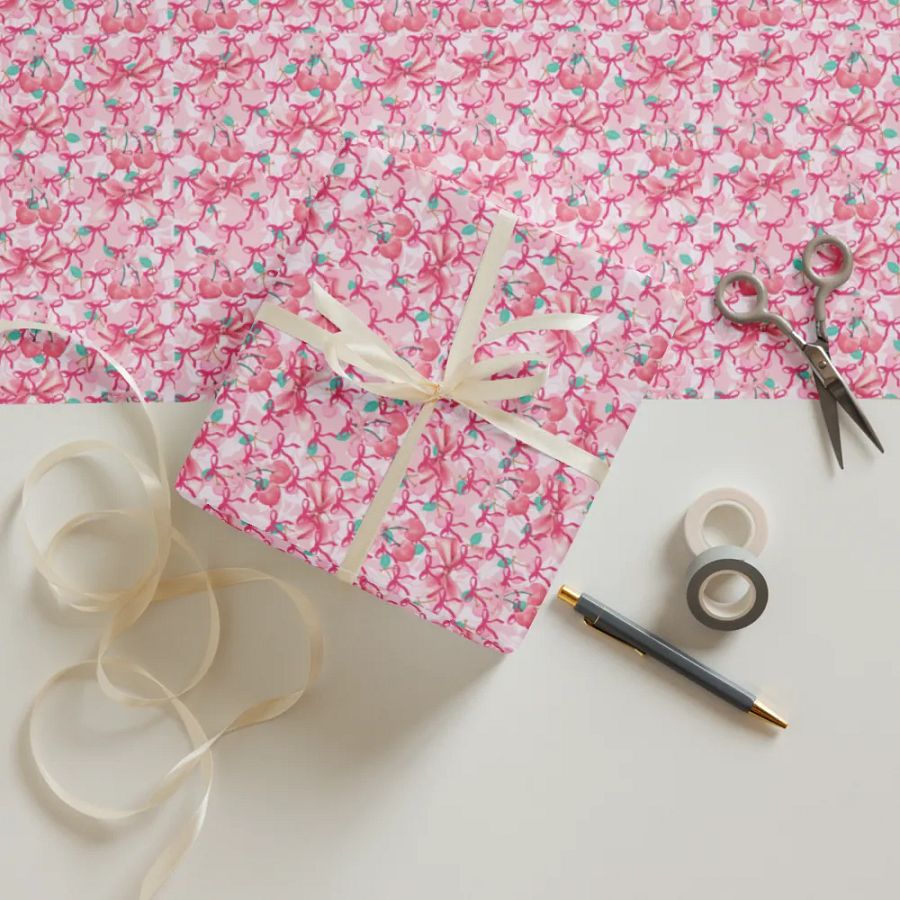 Blossom Bliss Wrapping Paper Set for moms friends nd daughter perfect gifts product image (12)