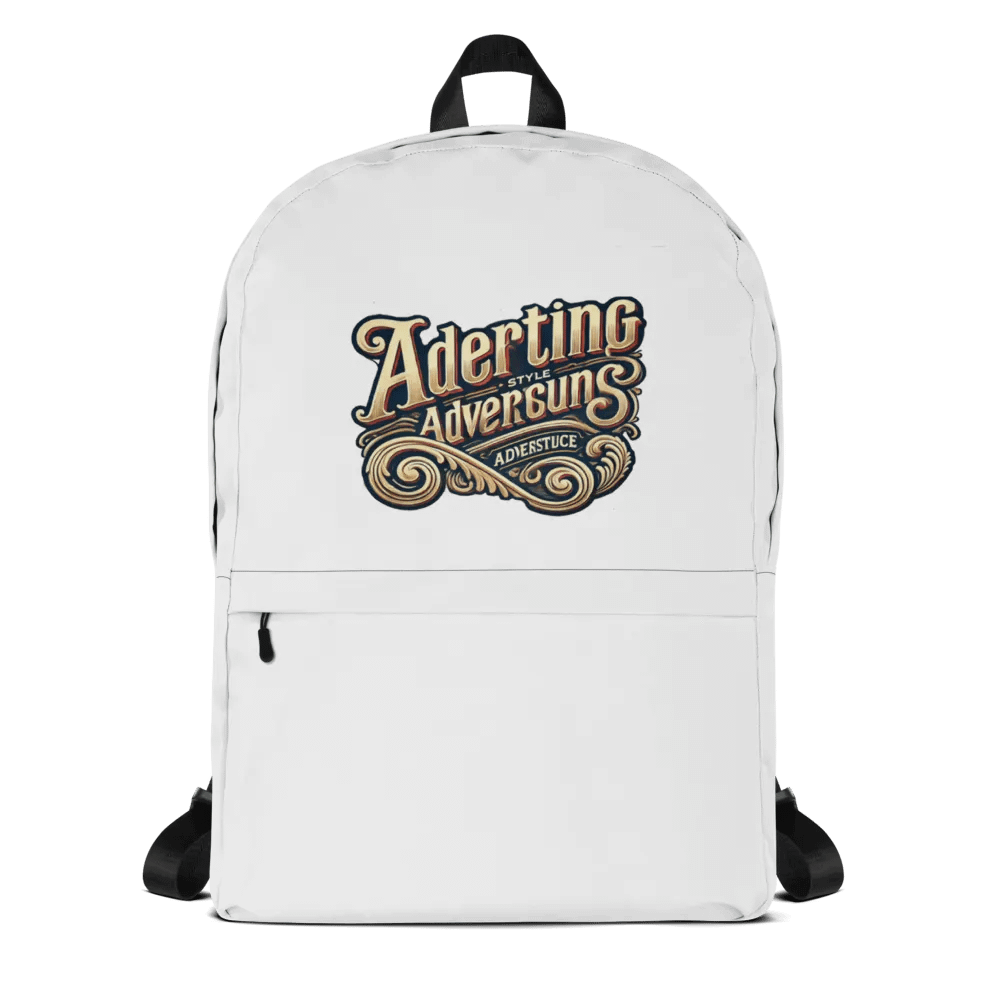Adverting Style All-Over Print Backpack product image (1)