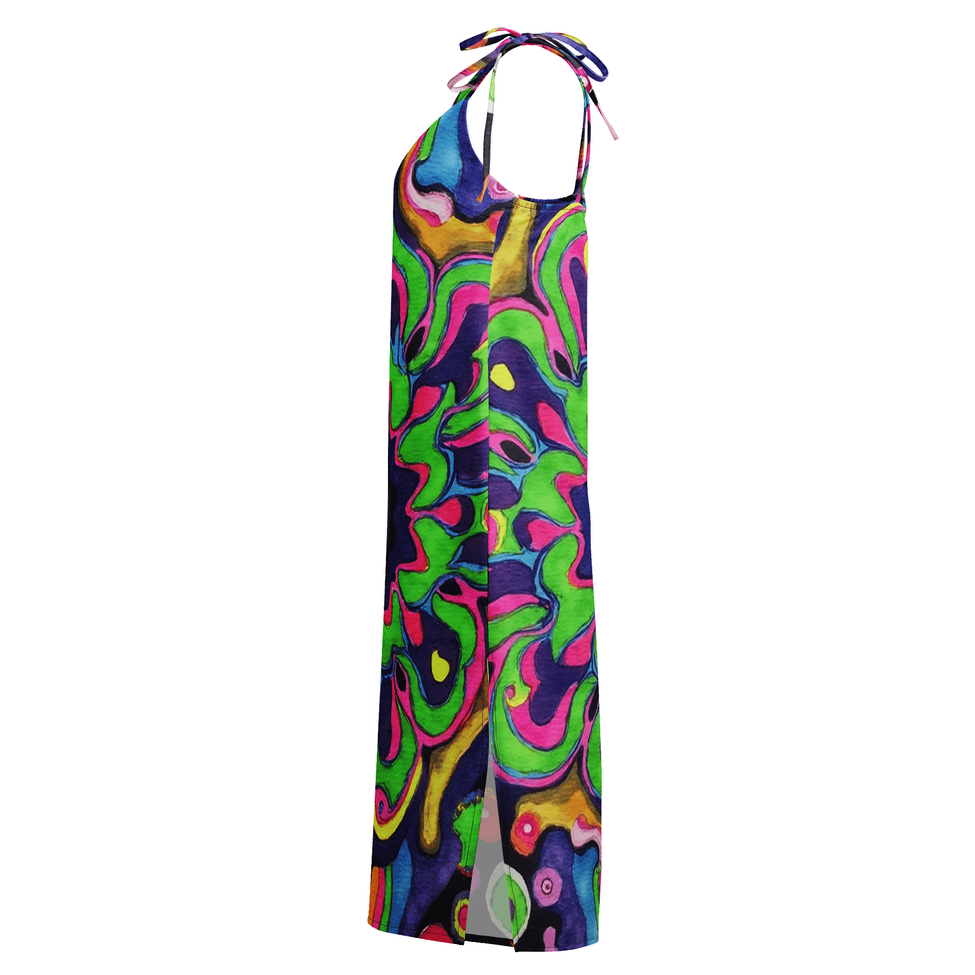 Barry Grady Psycedelic All-Over Slip Dress product image (3)