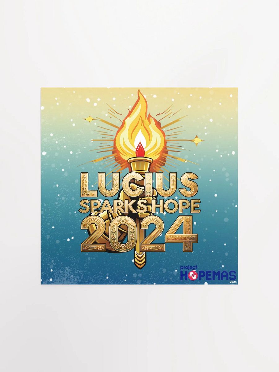 Lucius Sparks Hope 2024 Limited Poster product image (1)