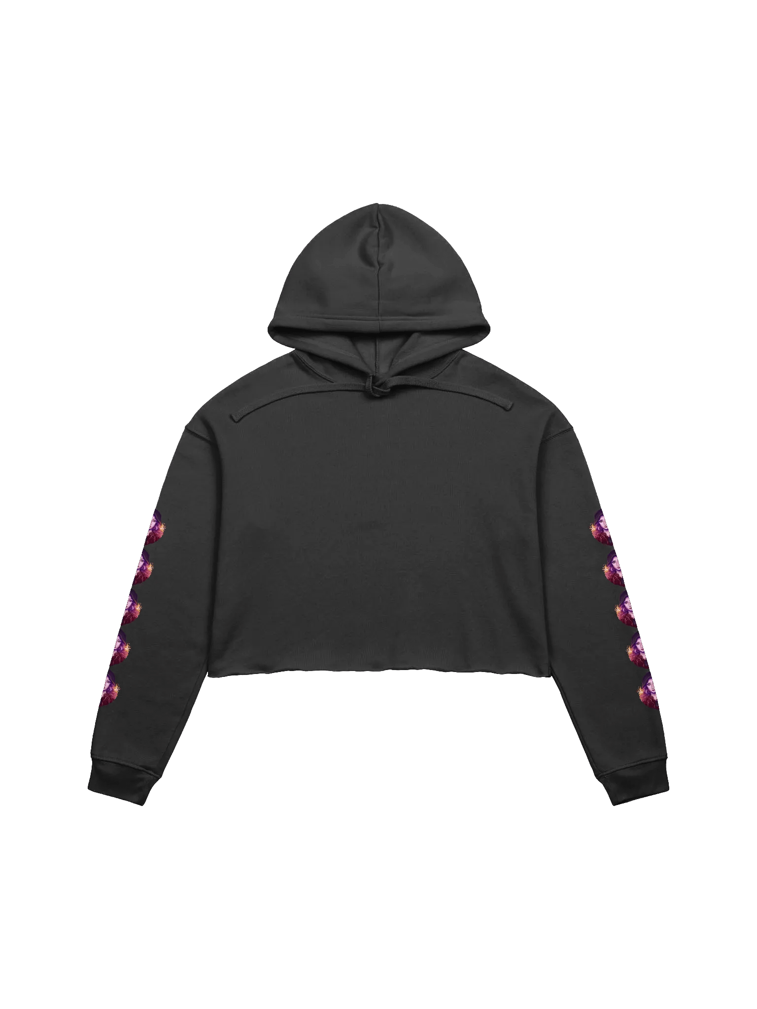 ReaperBabe Gaming Cropped Hoodie (Sleeve Logo) product image (21)