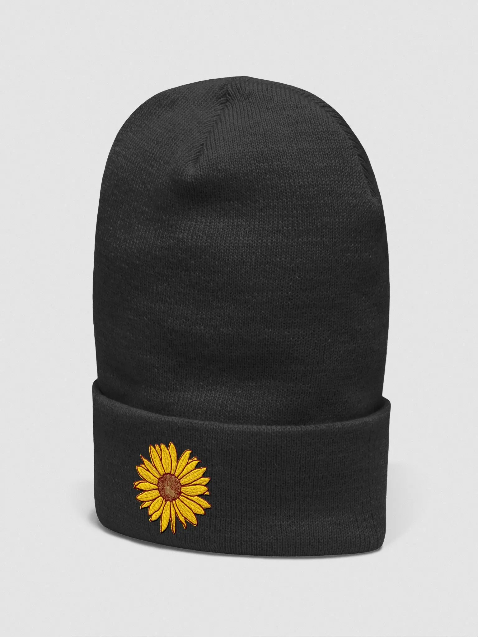 Helianthus Sunflower Cuffed Beanie product image (4)