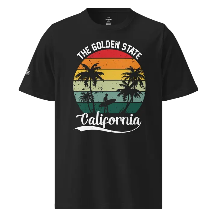 Sunset Stripes Athletic T-Shirt product image (1)