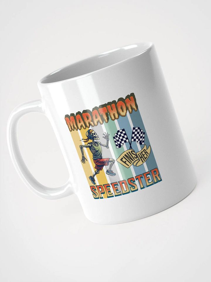 Marathon Speedster Skeleton Running Mug product image (2)