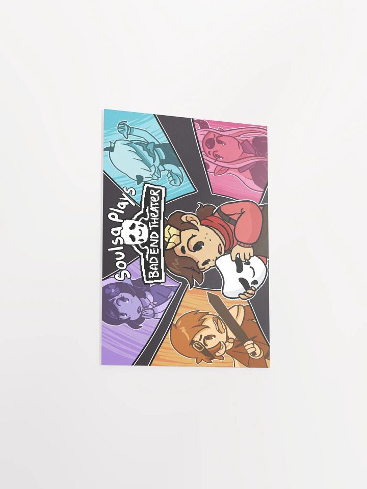 Soulsa Plays Bad End Poster product image (1)
