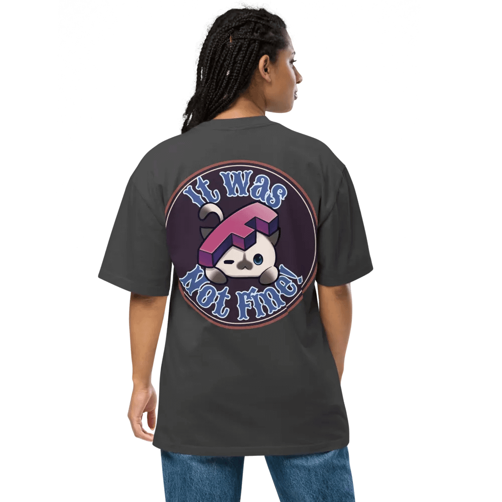 It Will Be Fine Oversized T-Shirt product image (7)