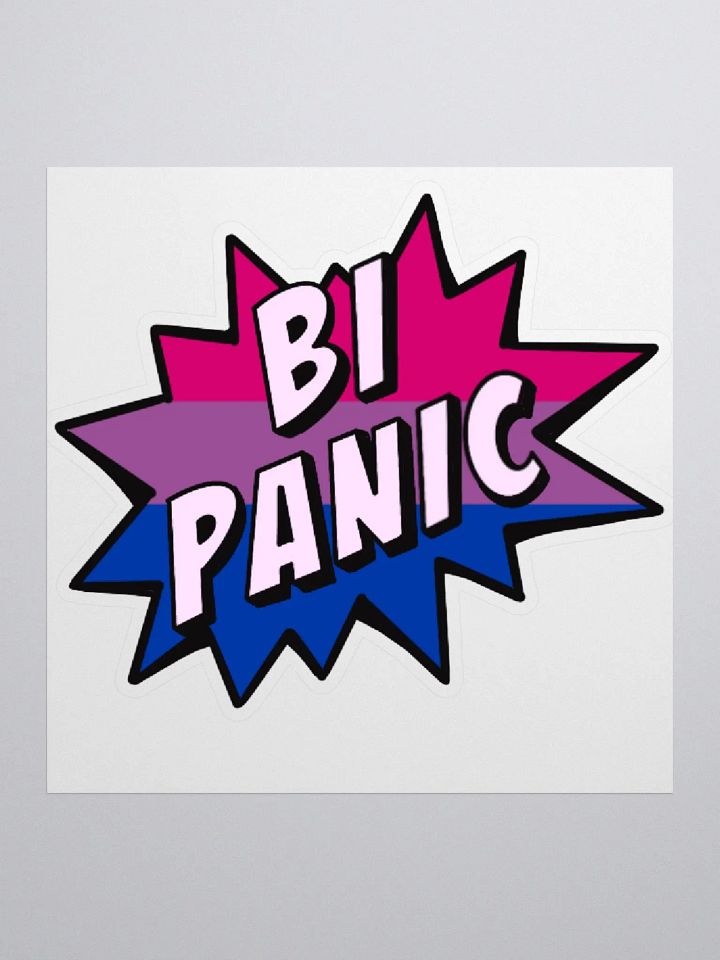 Bi-Panic Sticker product image (1)
