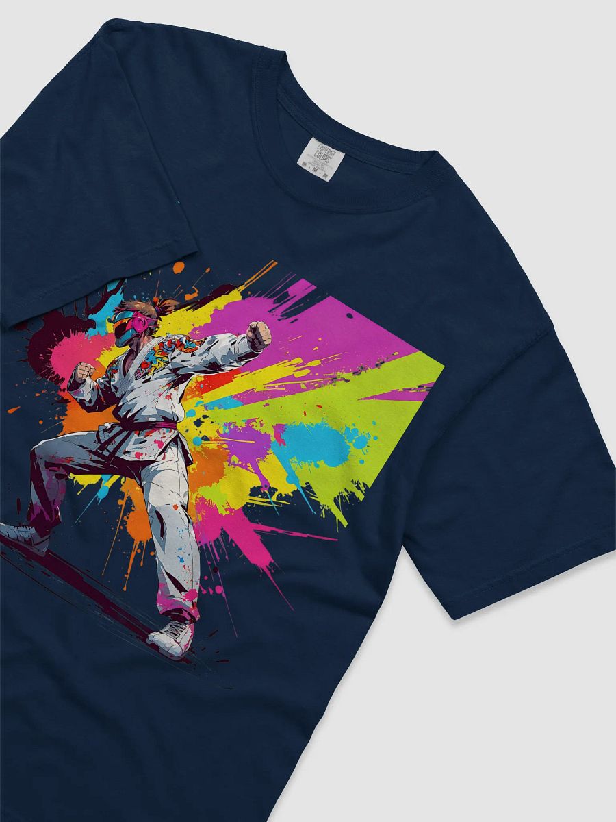 Comfort Colors Garment-Dyed Heavyweight T-Shirt ( D_0144_Color Kick Taekwondo Boy of the Streets ) product image (30)