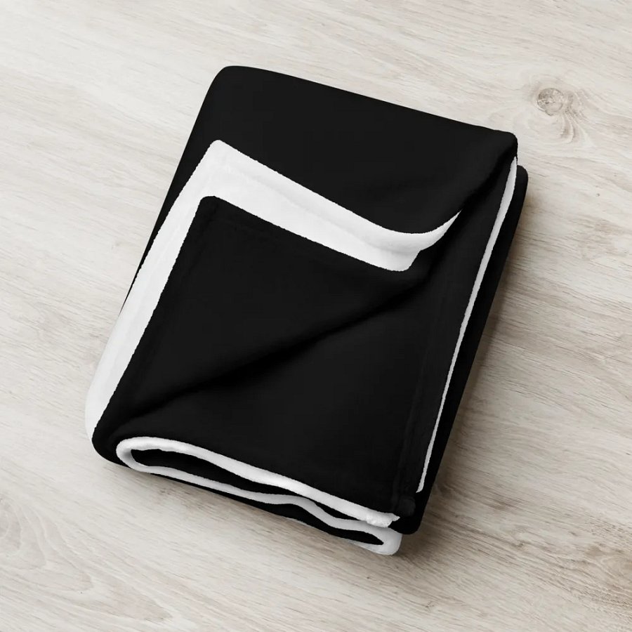 Do It Scared Throw Blanket product image (6)