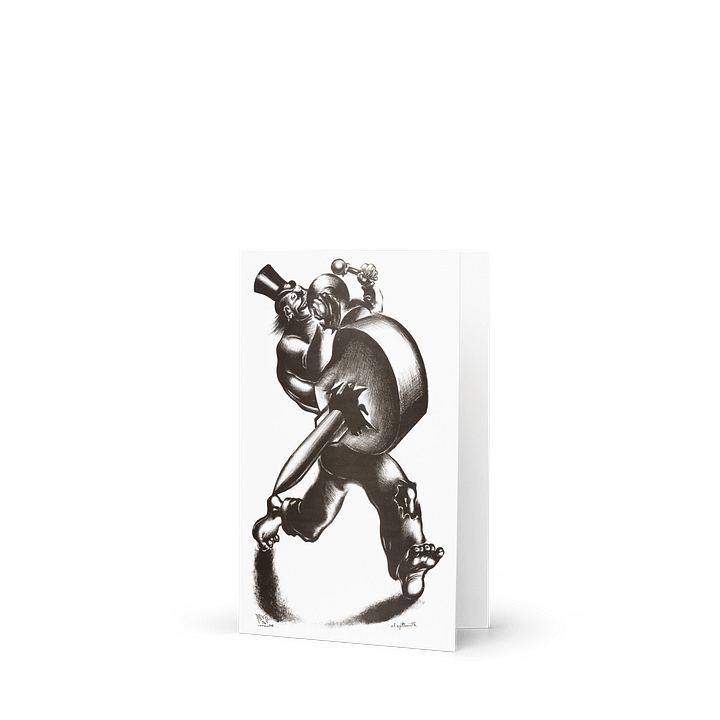 The Optimist Blank Greeting Card product image (1)