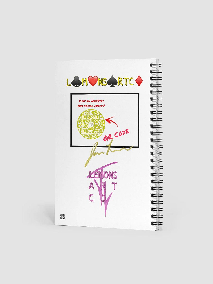 The Ragin' Cajun Gambler Spiral Notebook product image (2)