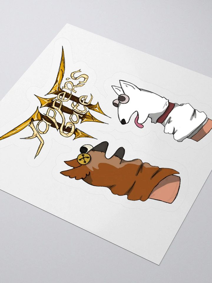 Yapper's Gate Owl Bear and Best Boi Sticker product image (2)