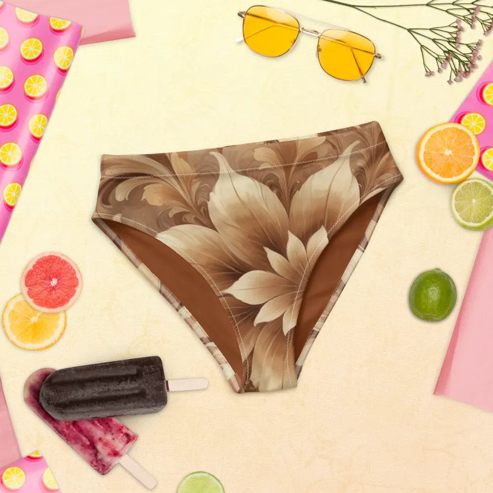 Nature Inspired Floral All-Over Print Bikini Bottoms product image (10)