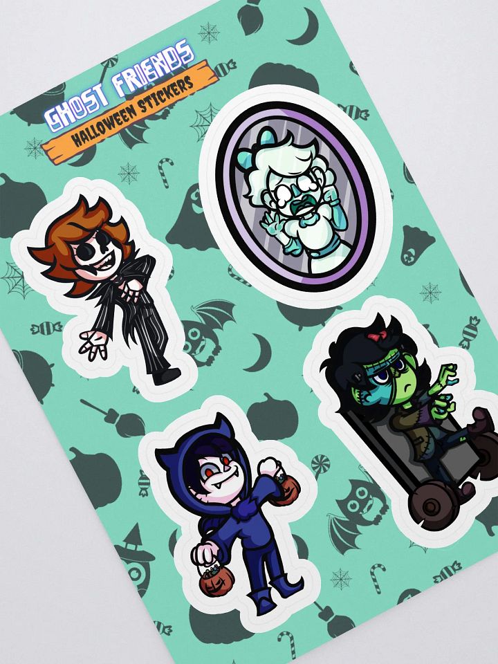 Ghost Friends: Halloween Sticker Pack product image (1)