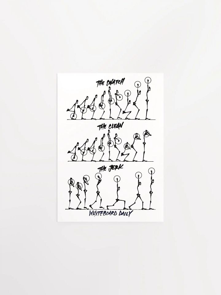 Snatch, Clean, and Jerk Poster product image (8)