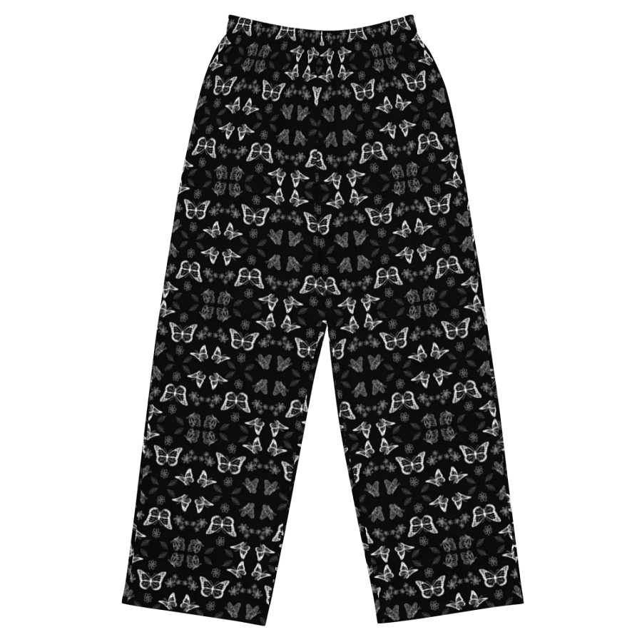 Butterflies Pattern Wide Leg Bottoms product image (5)