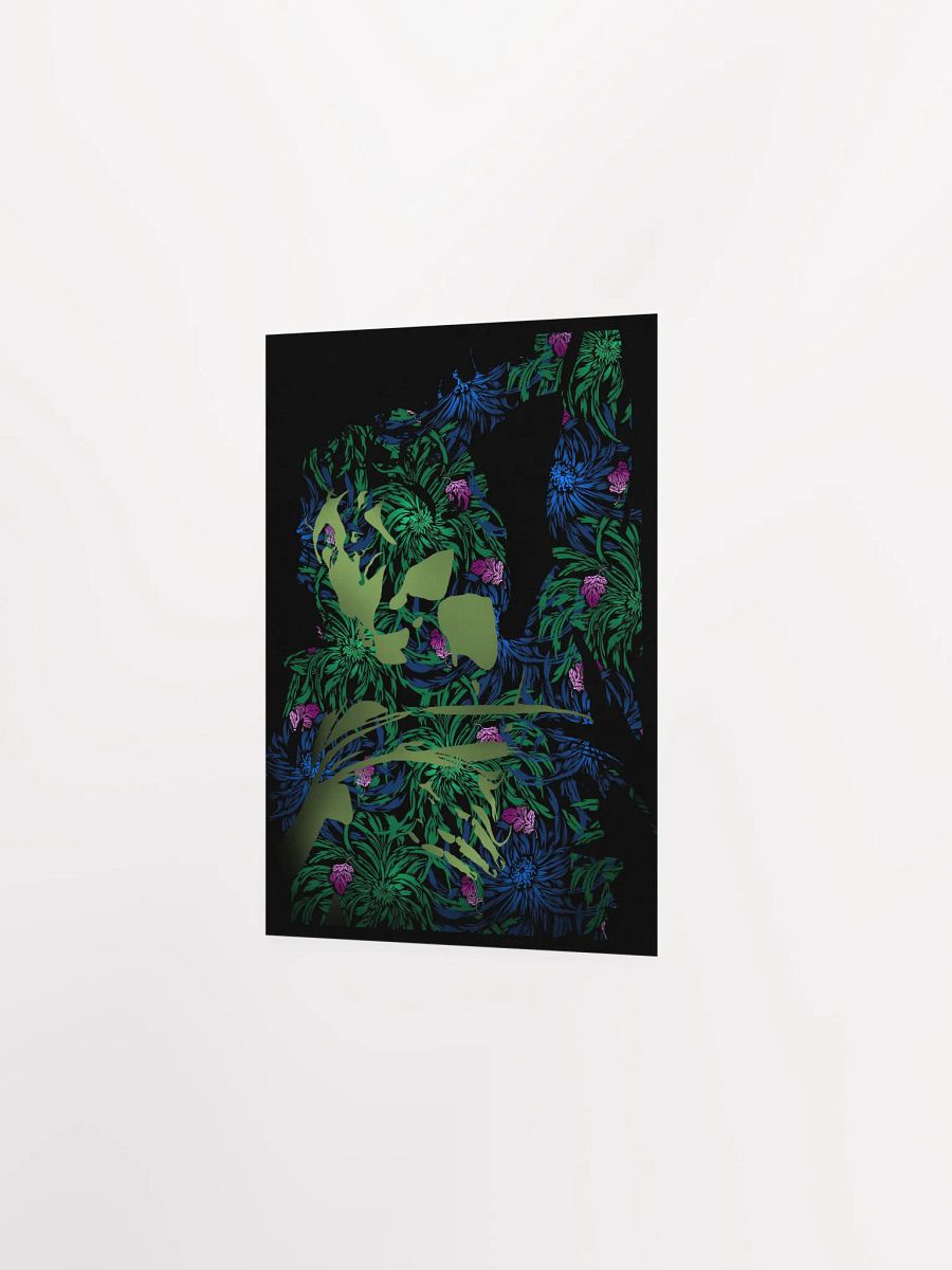 Green Michelangelo on Chrysanthemums - Print product image (3)