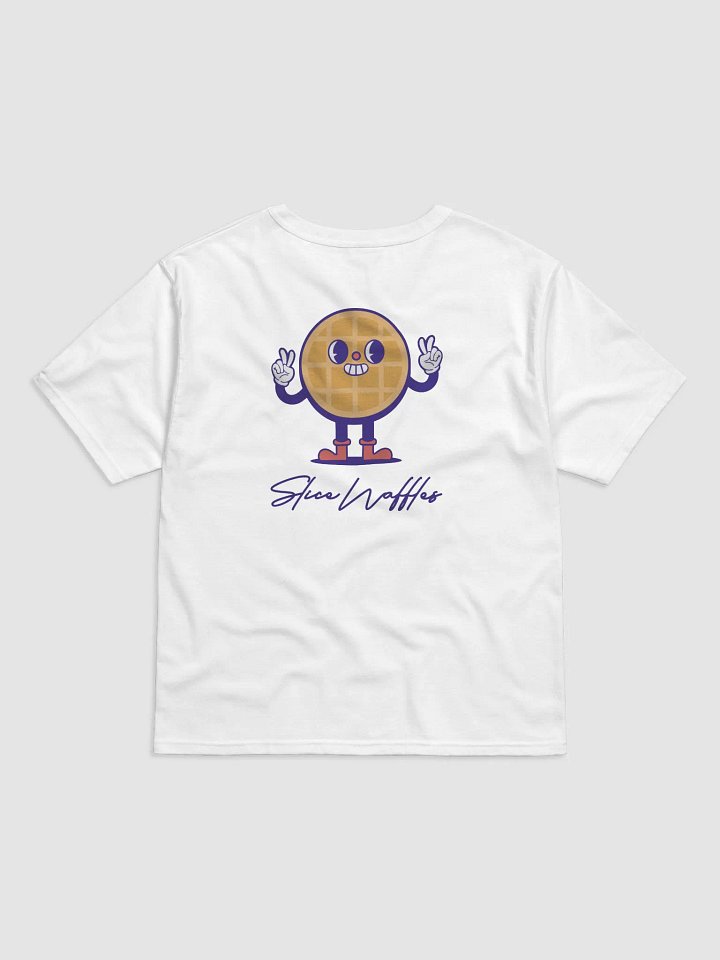 SliceWaffles Tee White product image (2)