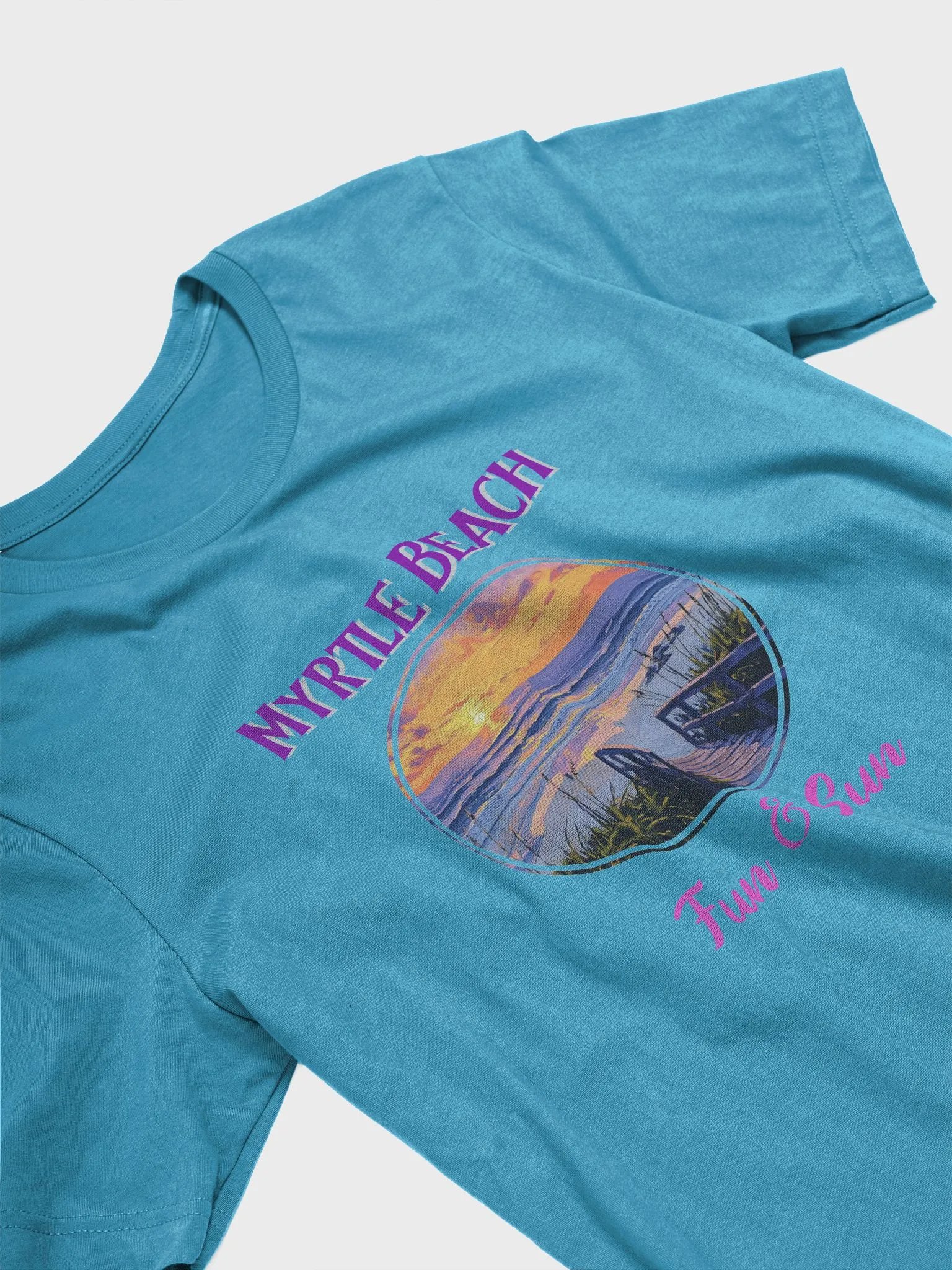 "MYRTLE BEACH FUN & SUN" T-Shirt product image (3)
