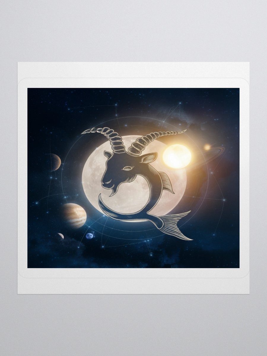 Capricorn Celestial Sign Sticker product image (2)