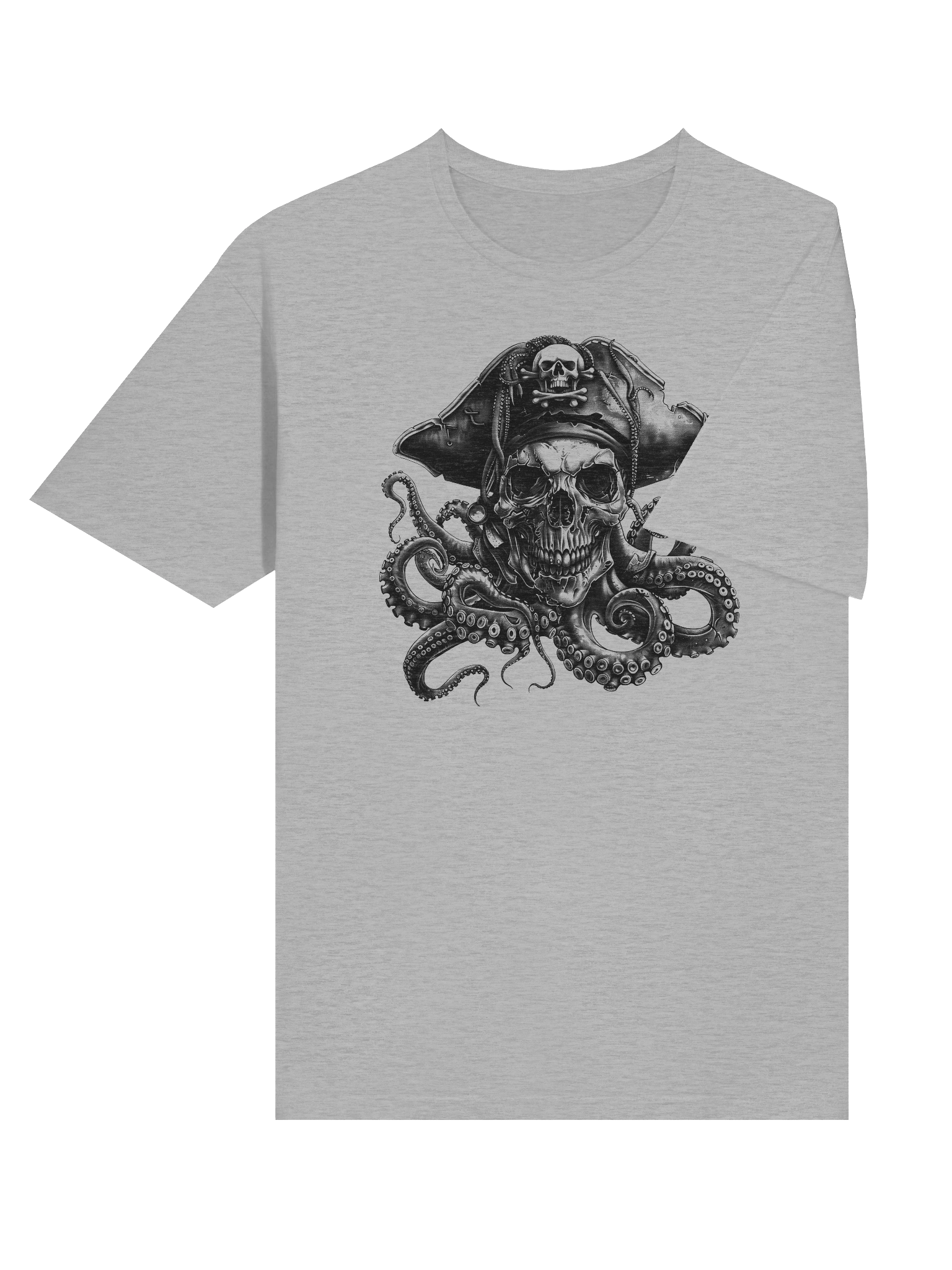 Pirate Skull & Octopus Tentacles T-Shirt product image (6)