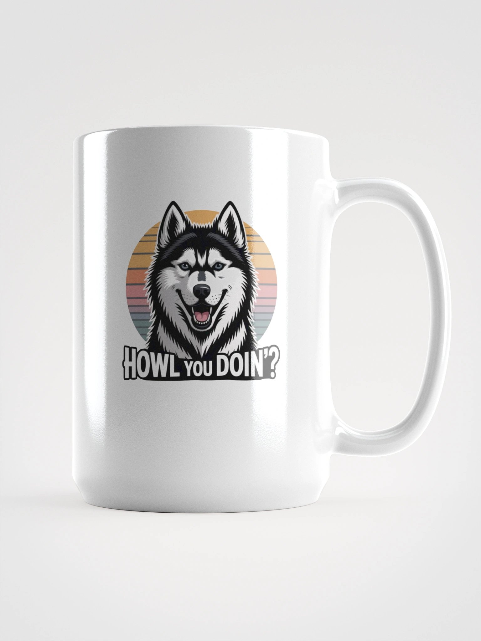 Howl You Doin'? Husky Mug product image (1)