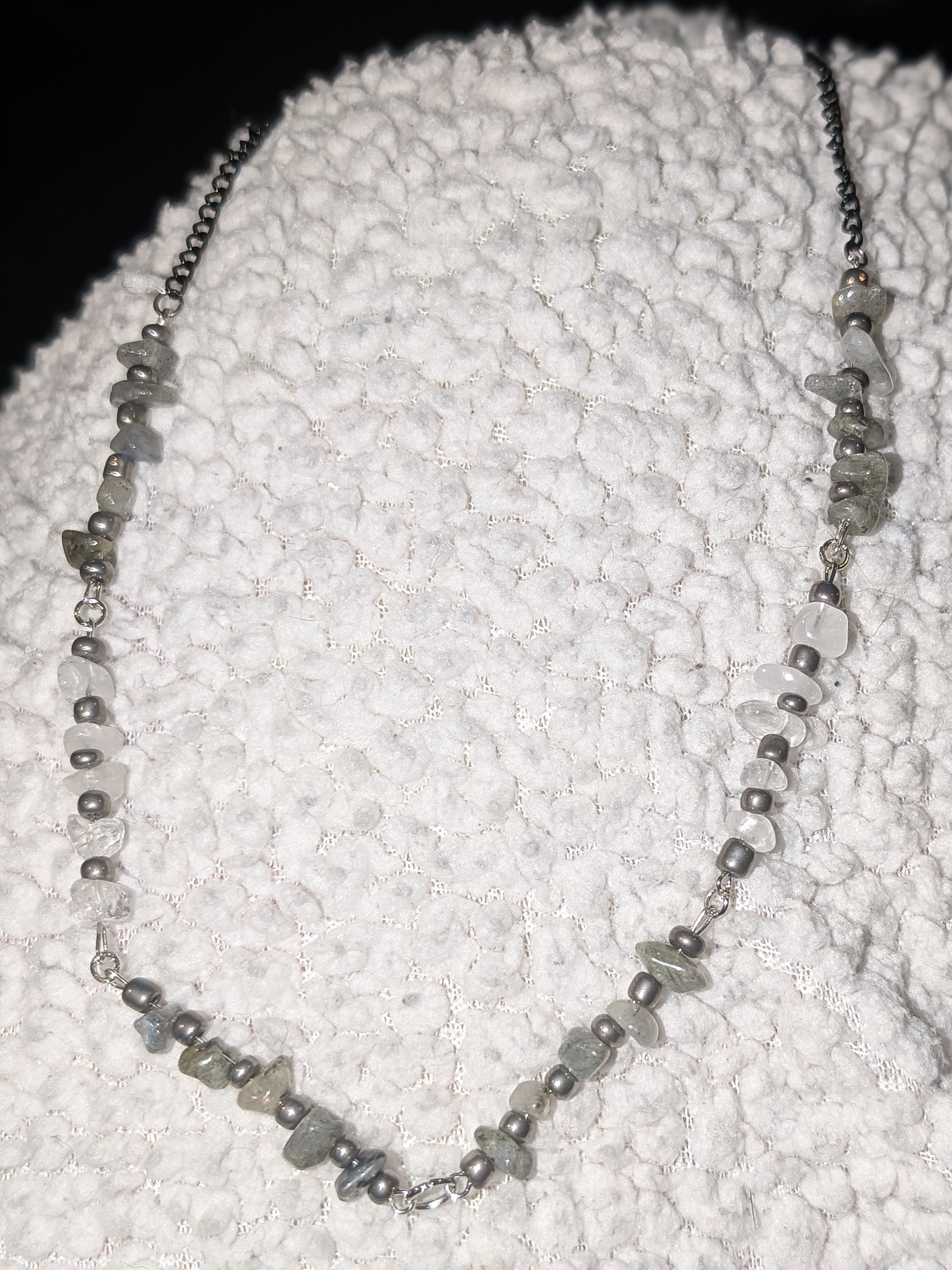 Labradorite Crystal Choker! product image (2)