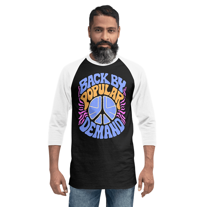 Peaceful Vibes Raglan Tee product image (6)