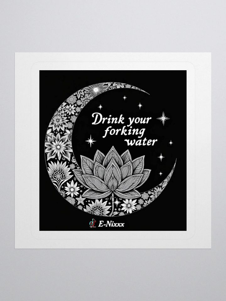 Celestial Lotus Sticker product image (2)