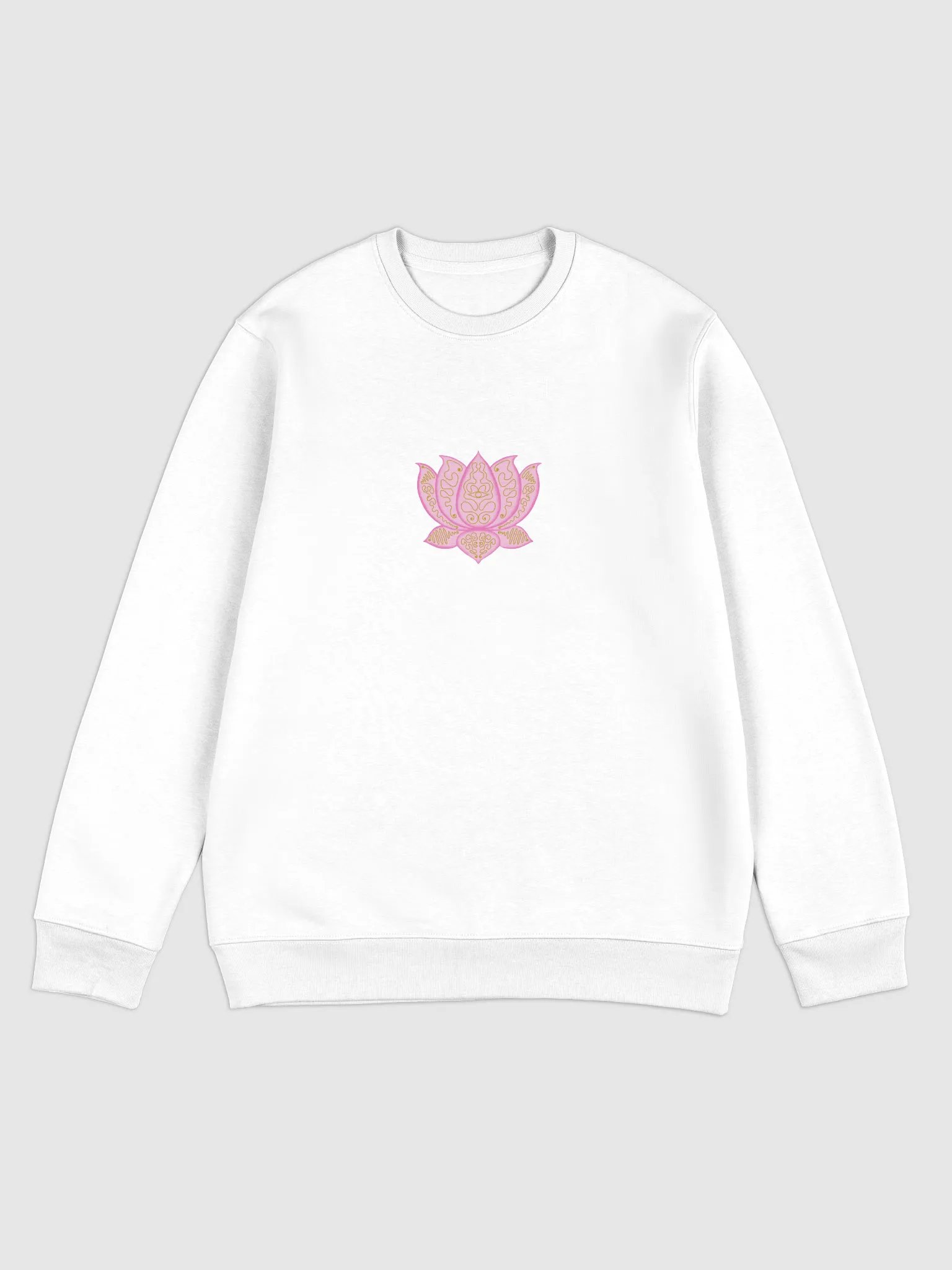 Golden Lotus Organic Sweatshirt product image (1)