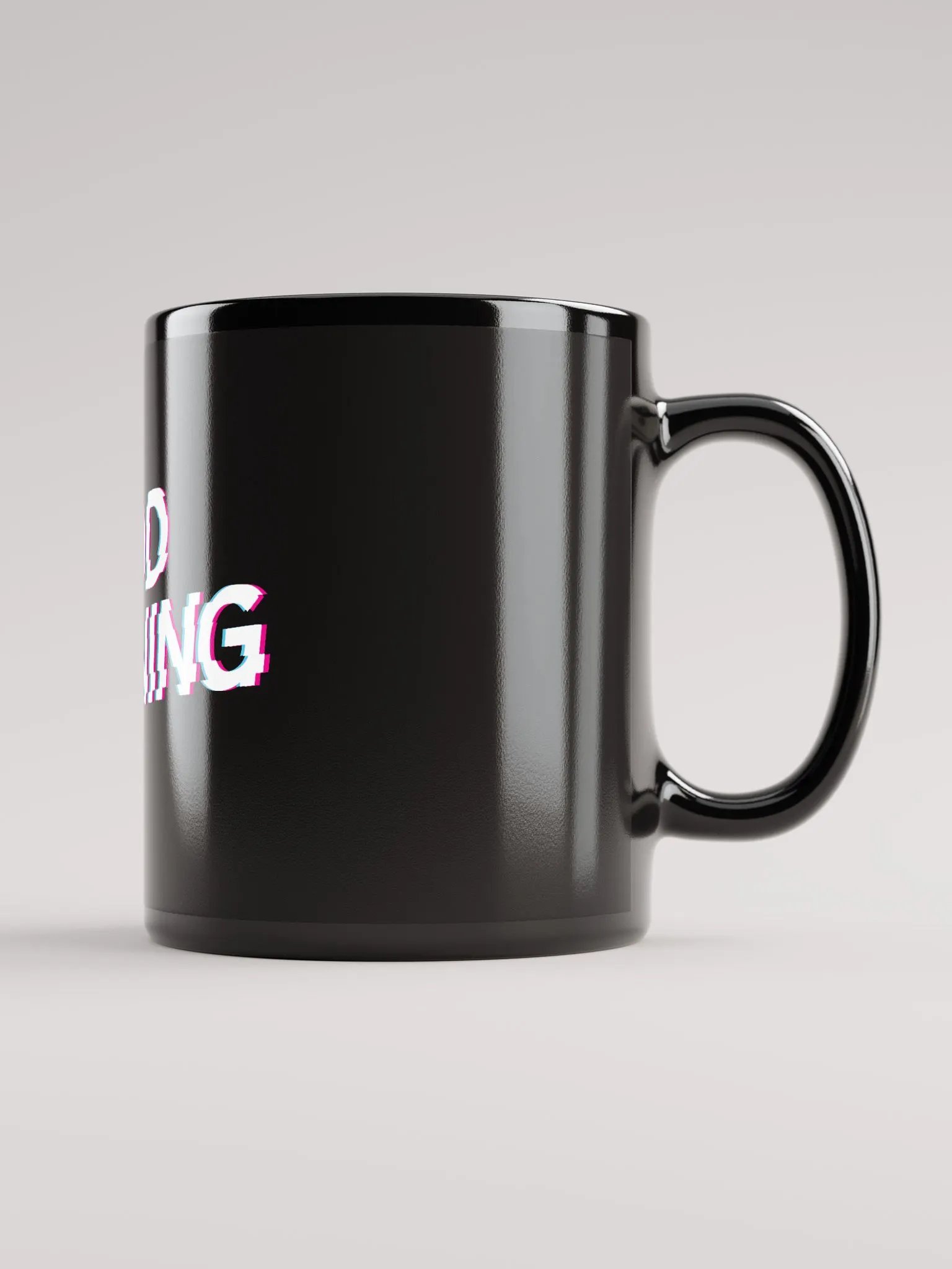 Good Morning Black Glossy Mug product image (2)