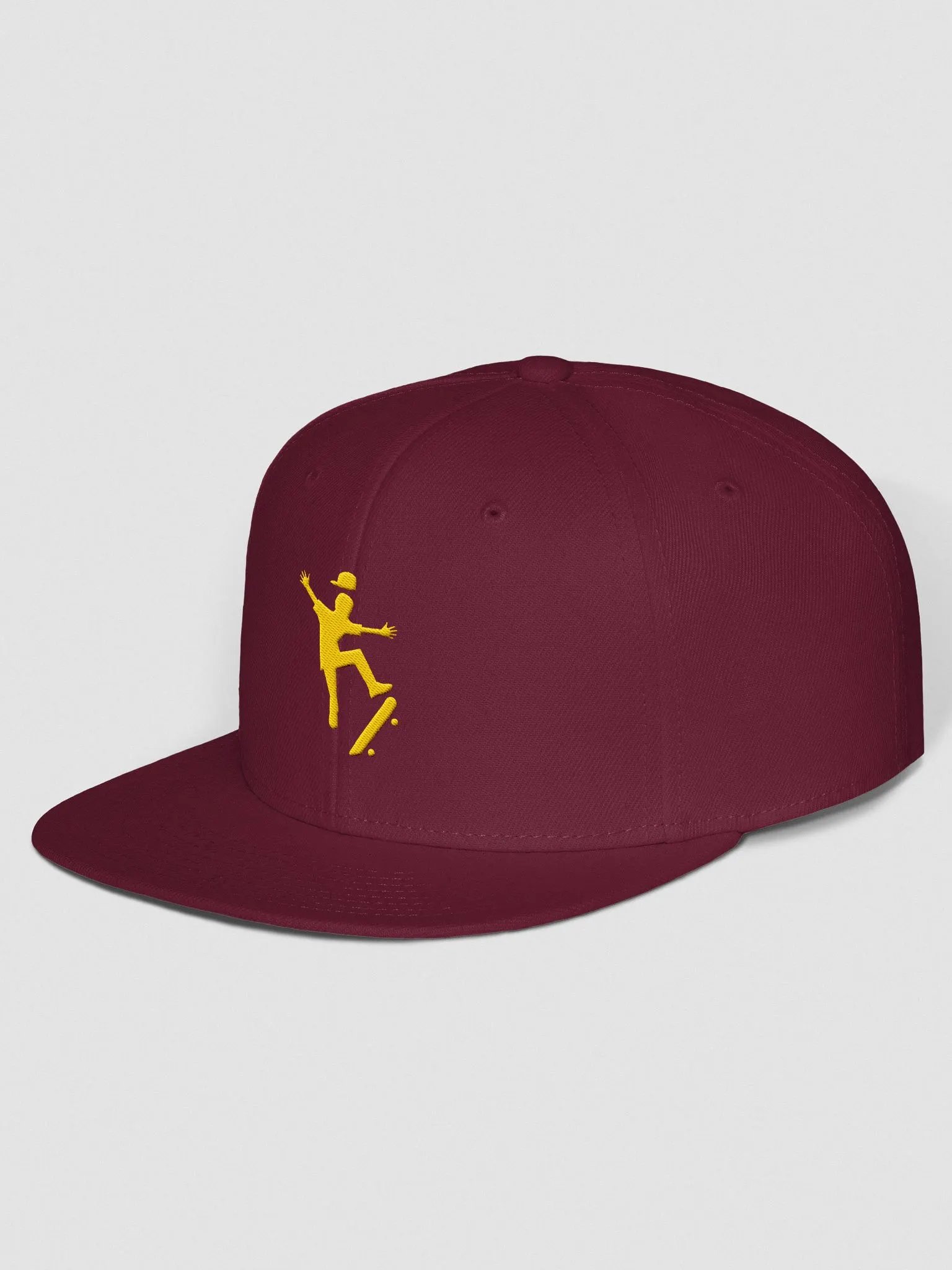 Dazzle Deck Burgundy Maroon Baseball Cap product image (2)