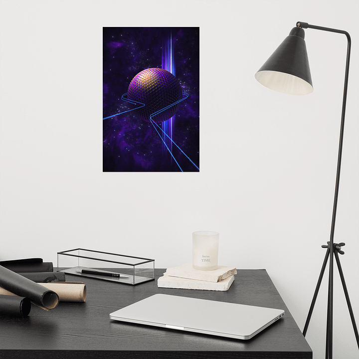 Geodesic Space Poster product image (2)