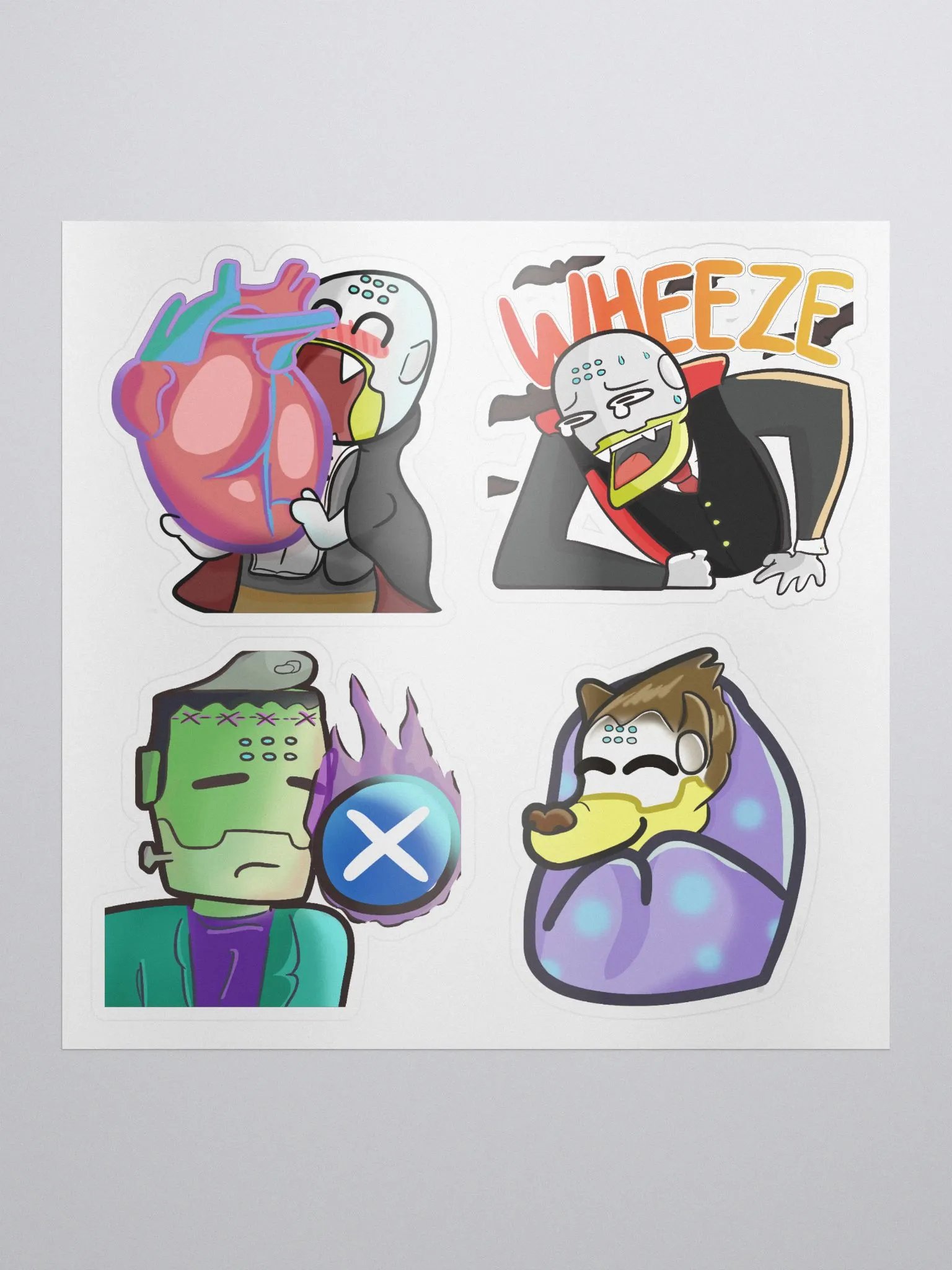 Zen Halloween Stickers product image (1)