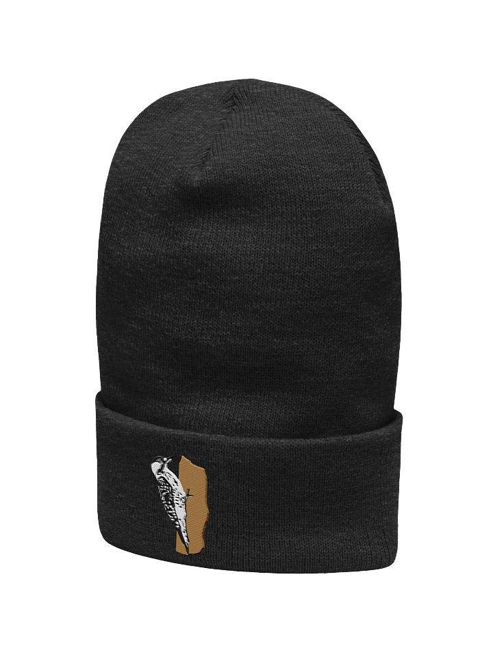 Red Cockaded Woodpecker Vibes Cuffed Beanie product image (13)