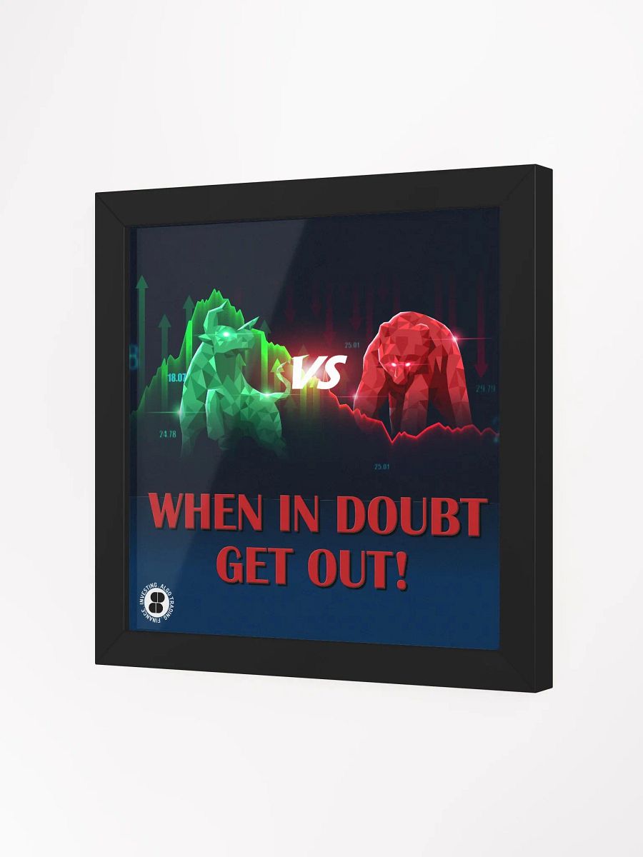 When in doubt get out poster product image (3)