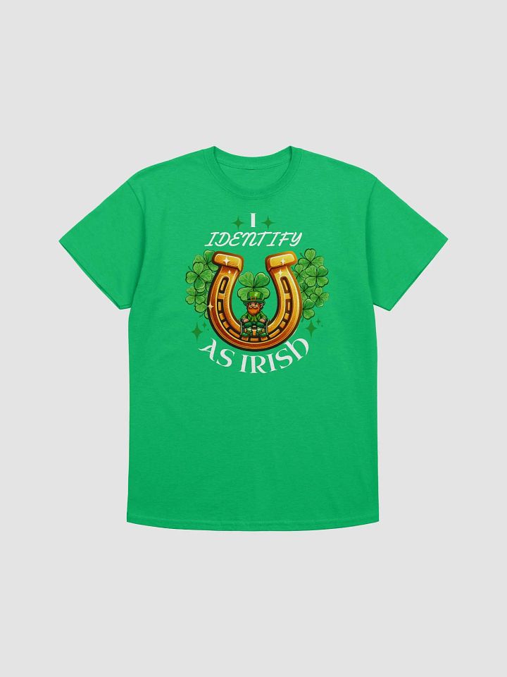I Identify as Irish Tee: Lucky Charm Edition! product image (2)