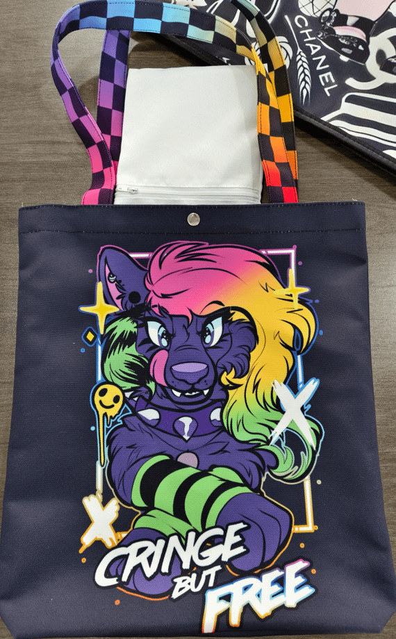 Cringe But Free | Deluxe ToteBag product image (1)