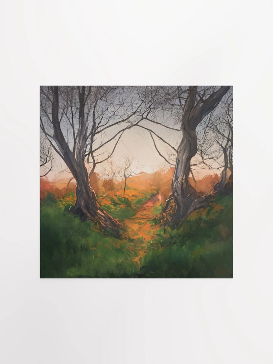Tranquil Trails Matte Poster product image (1)