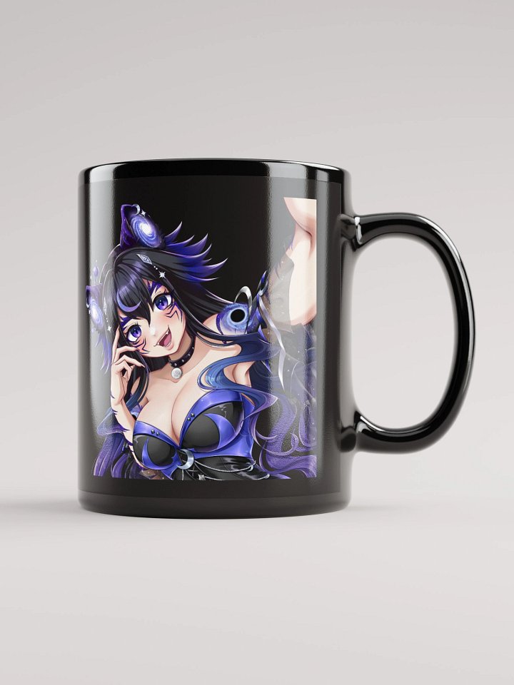 Moona Selfi Black Glossy Mug product image (1)